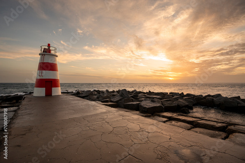 lighthouse portimao, Algarve Portugal photo