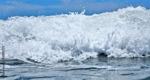 Fototapeta Naklejka Na Ścianę i Meble -  water splash in the sea
