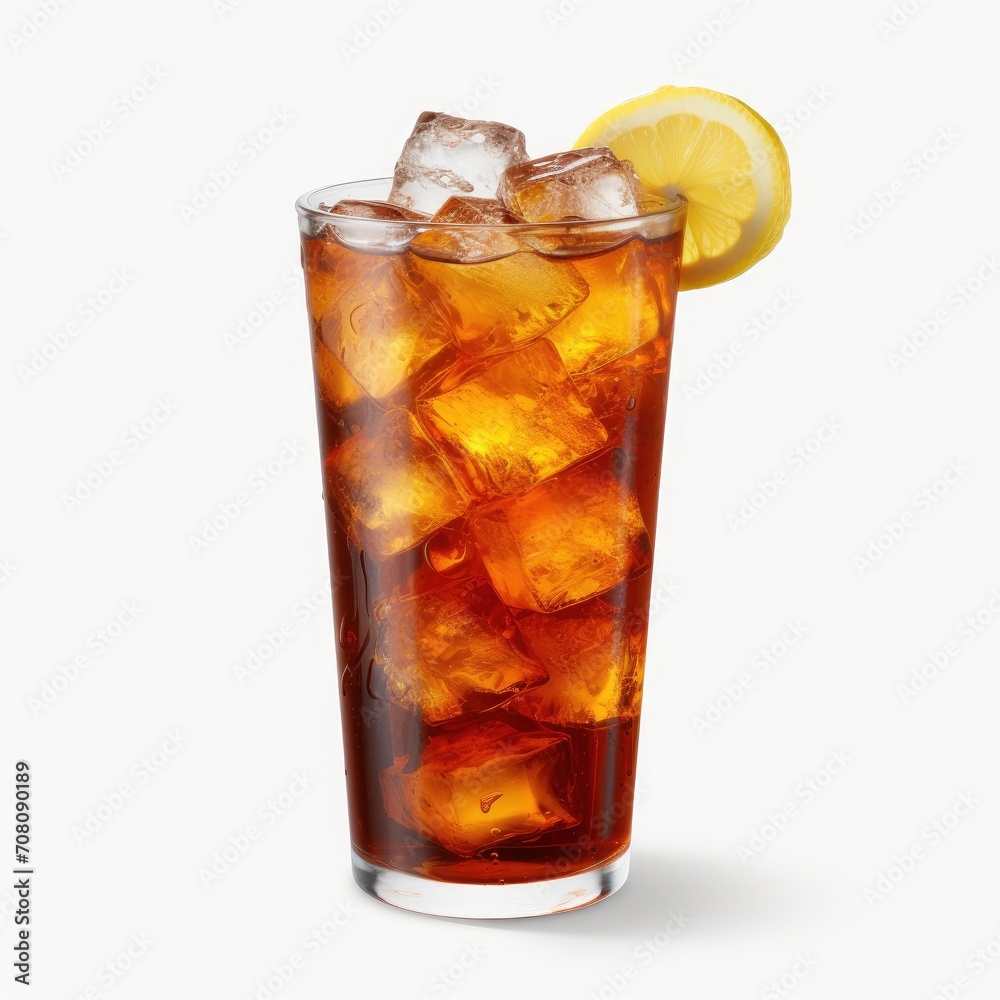a close up of a glass of ice with a lemon and a slice of lime on top of ice cubes with water and ice cubes on a white background. a close up of a glass of ice with a lemon and a slice of lime on top of ice cubes with water and ice cubes on a white background.