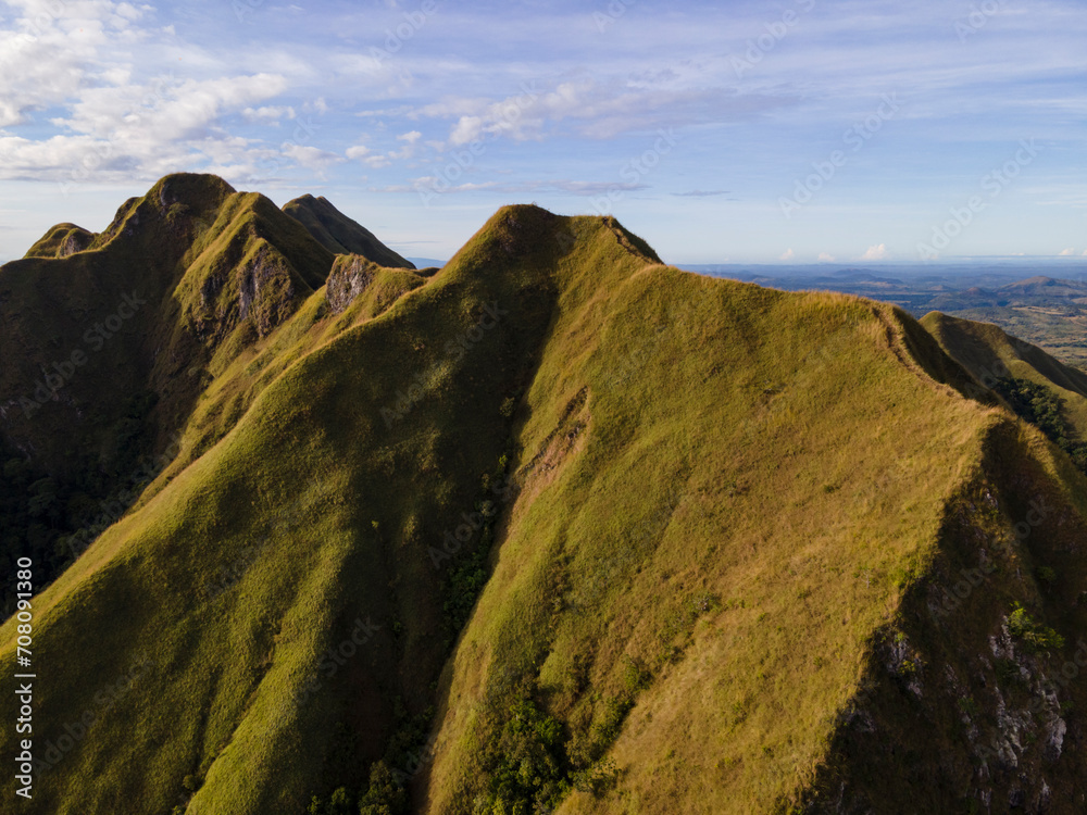 Cerro Los Picahos de Ola en Panama vista aérea 