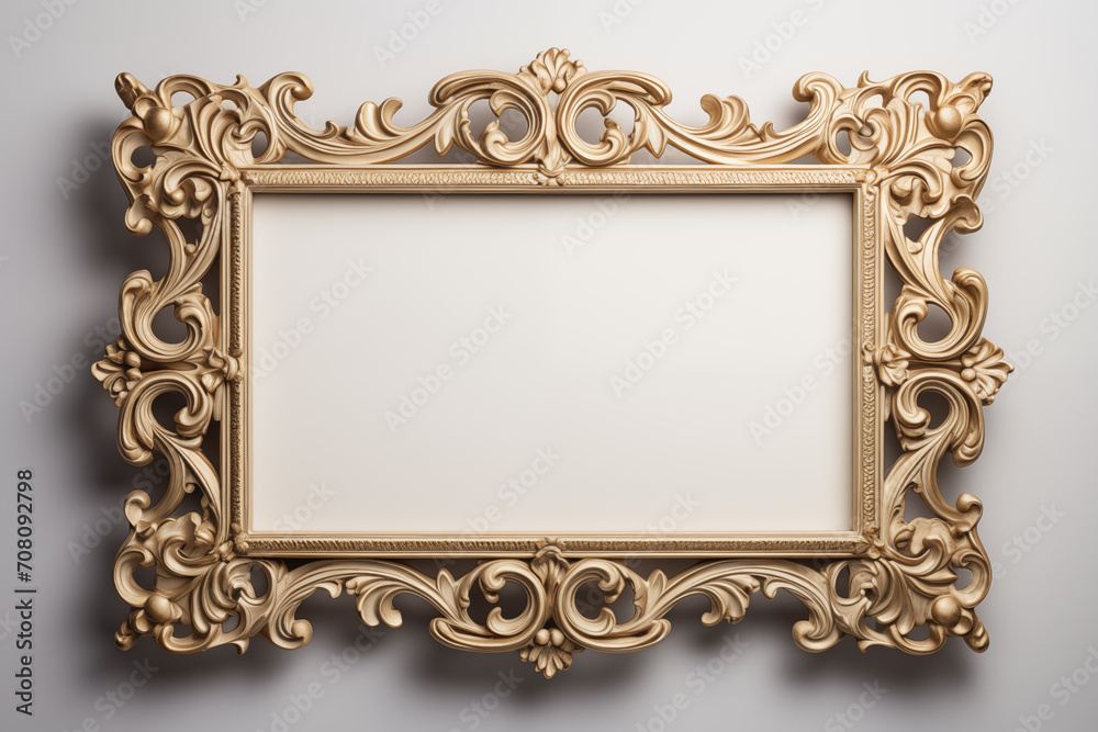 antique blank gold frame antique blank gold frame