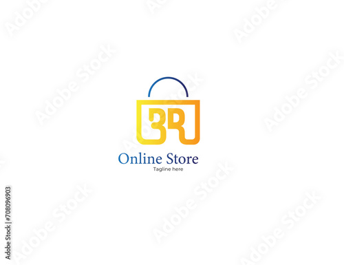 BR logo letter Online store