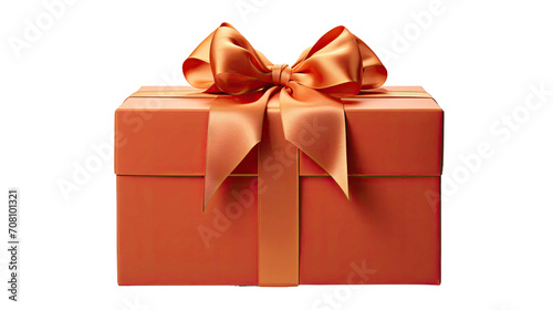 red gift box isolated on transparent background © Classy designs