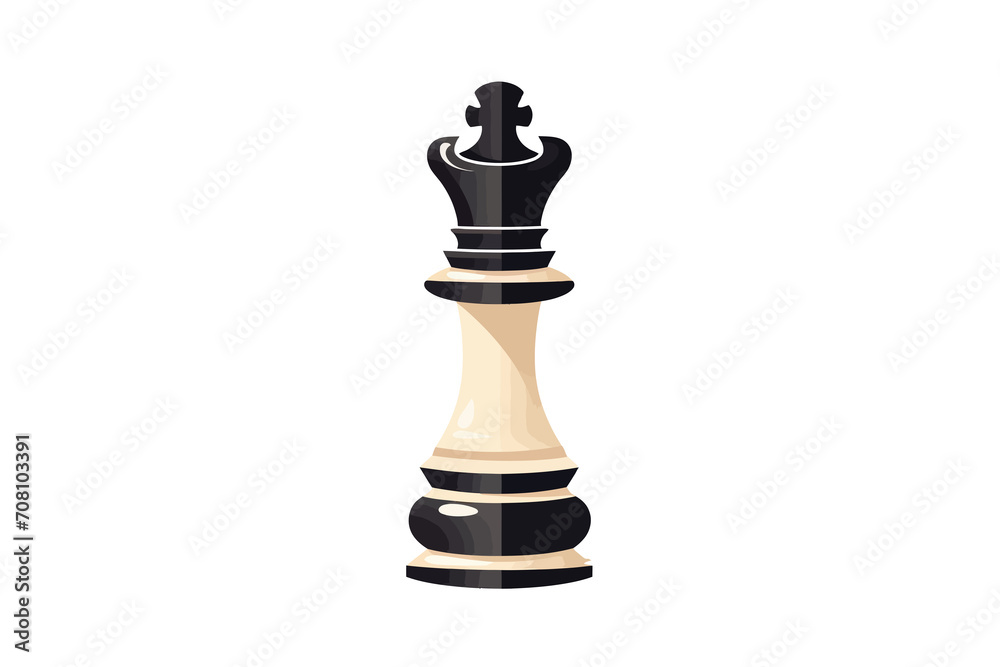 chess piece isolated vector style illustration chess piece isolated vector style illustration