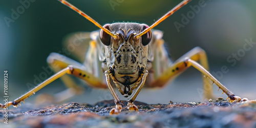 Macro shot of insect photo