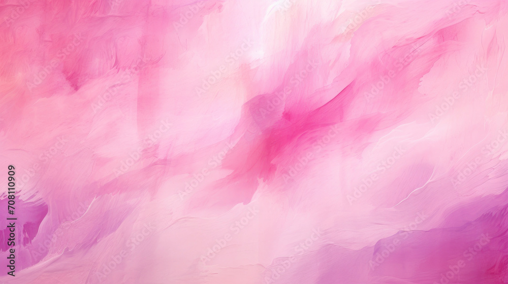 Closeup of soft fluid watercolor, aquarell or ink painting fluid, pink purple modern design as background texture