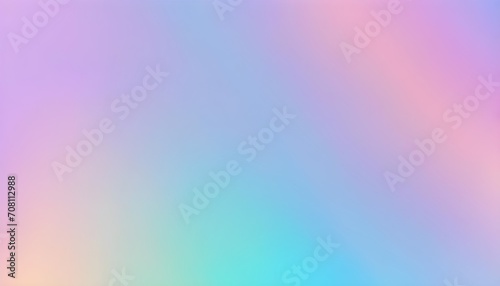 pastel colors cute blue holographic gradient background design, wallpaper