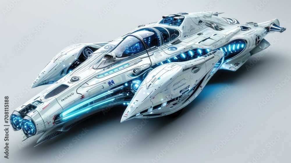 futuristic car, chinese folk art drawing  