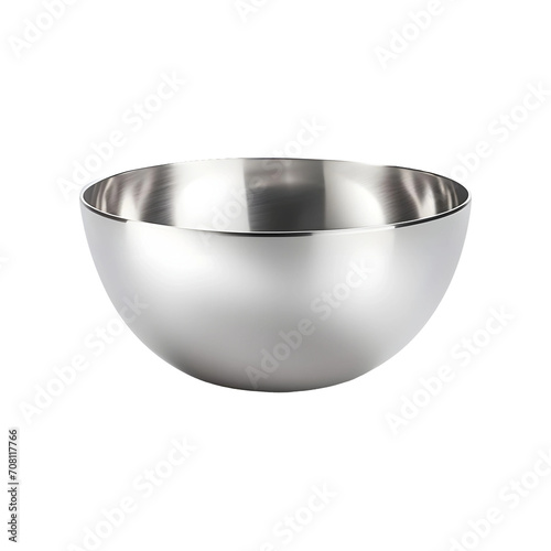 STEEL_MIXING_BOWL isolated on transparent and white background