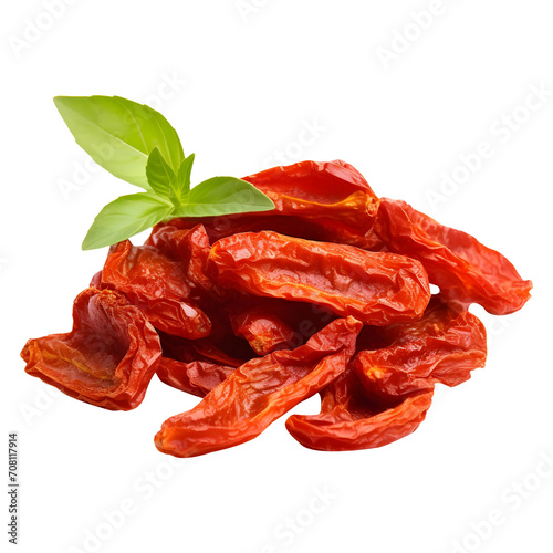 SunDried_Tomatoes isolated on transparent and white background