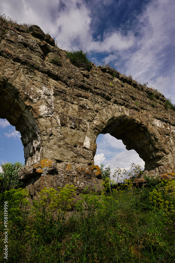 Aqueduct park Rome Italy