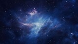 Fantasy beautiful space background of the night with starry sky. AI generated image