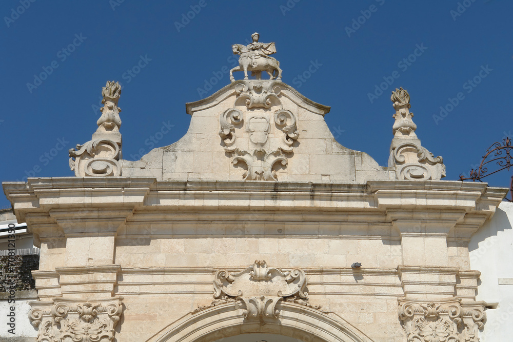Porta Santo Stefano in Martina Franca, Puglia, Italy, Europe