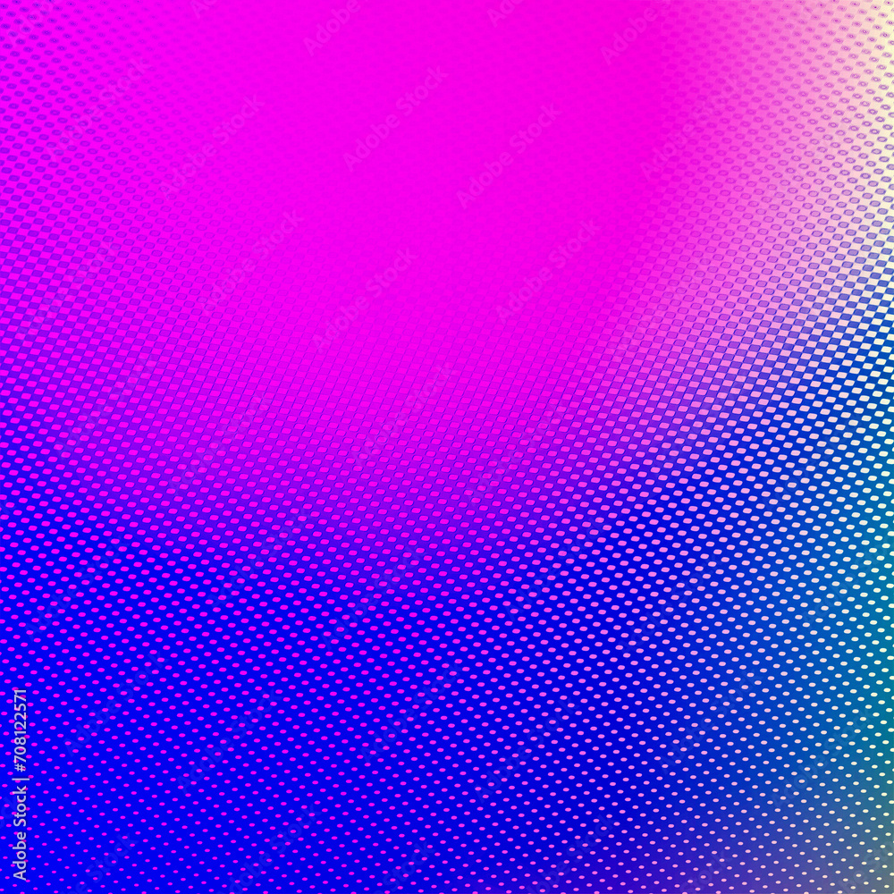 Blend of Pink and Blue gradient square background, Usable for social media, story, banner, Ads, poster, celebration, event, template and online web ads