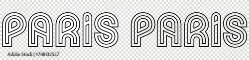 LOGO PARIS NOIR ET BLANC