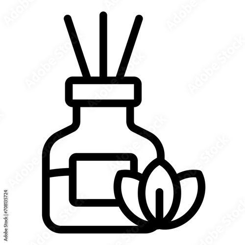 Aromatherapy reed difusser icon