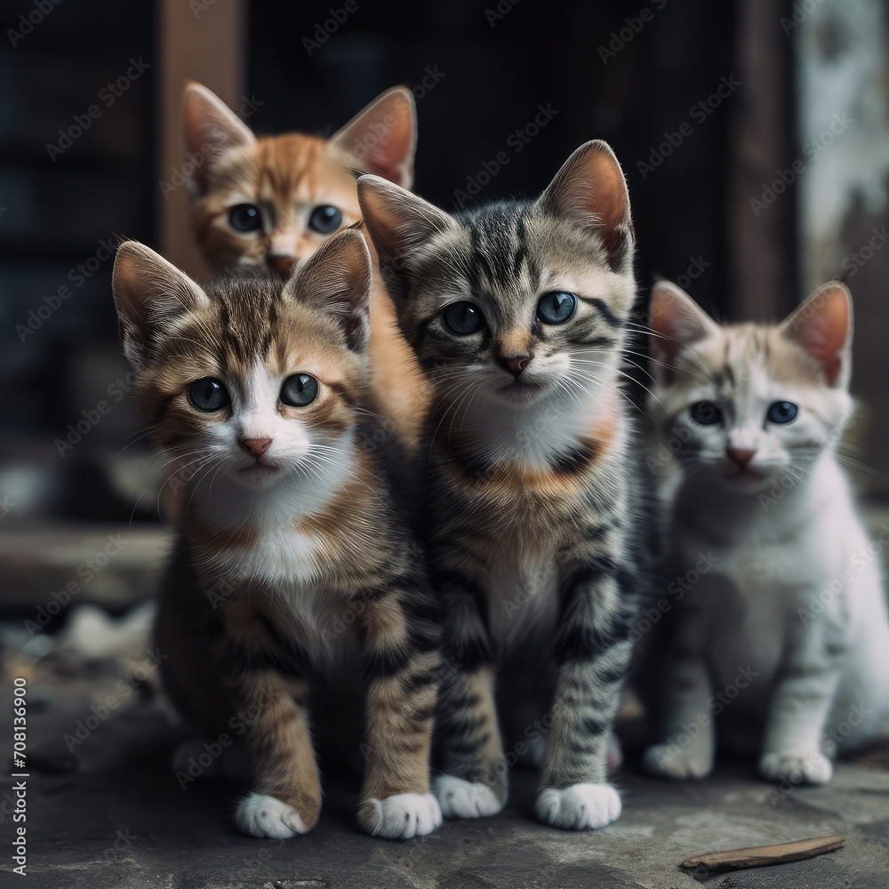 Obraz premium Cliquey Cats