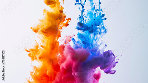 colorful, wavy, smoky, effective, striking, background and website photos. Pink, purple, yellow, blue, orange, black, white, pastel. Vibrant and smoky visuals. wallpaper