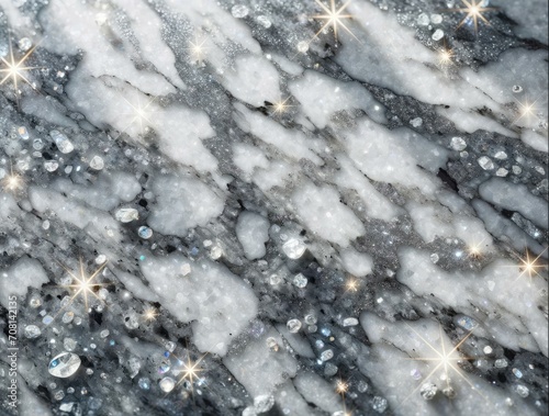Sparkling Diamond Dust Texture, Luxury Background Concept © Skyfe