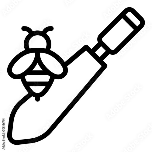 Uncapping Knife for honey icon