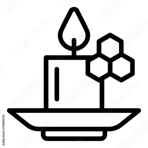 Beeswax Candle icon
