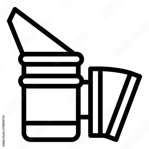 Bee Smoker tool apiculture icon