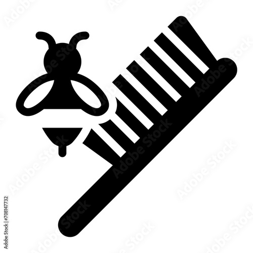 Bee Brush tool apiary icon
