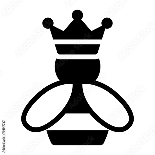 Queen Bee animal insect icon