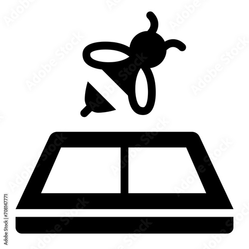 Fume Board for hive apiary icon