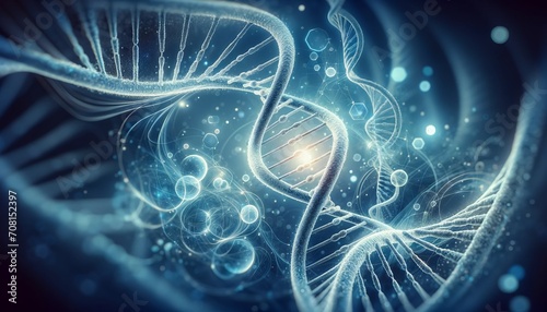 abstract DNA background