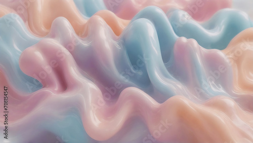 Pastel Mirage: The Essence of Tranquility, abstract background with colors, watercolor, pastel, calming