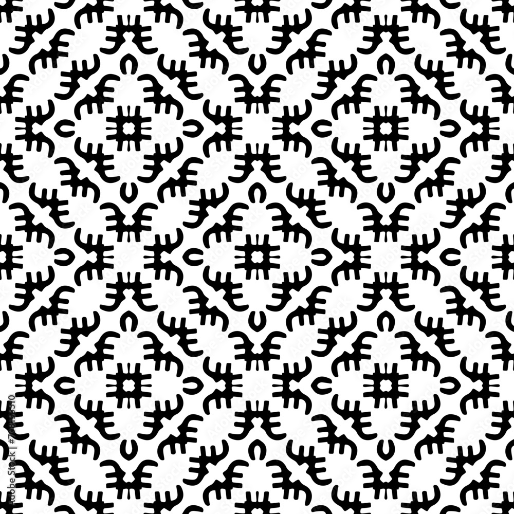 White background with black pattern. Seamless texture for fashion, textile design, on wall paper, wrapping paper, fabrics and home decor. Simple repeat pattern. White background with black pattern. Seamless texture for fashion, textile design, on wall paper, wrapping paper, fabrics and home decor. Simple repeat pattern.