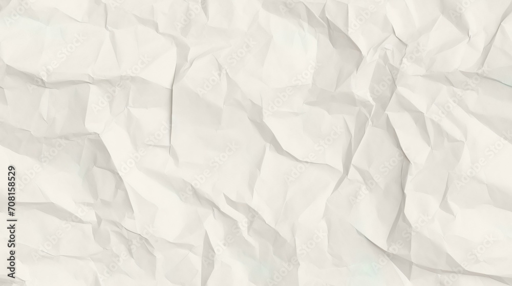 Fototapeta premium white crumpled paper background texture