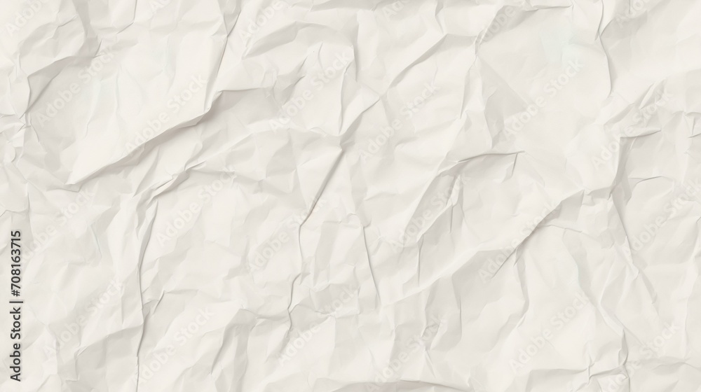 Fototapeta premium white crumpled paper background texture