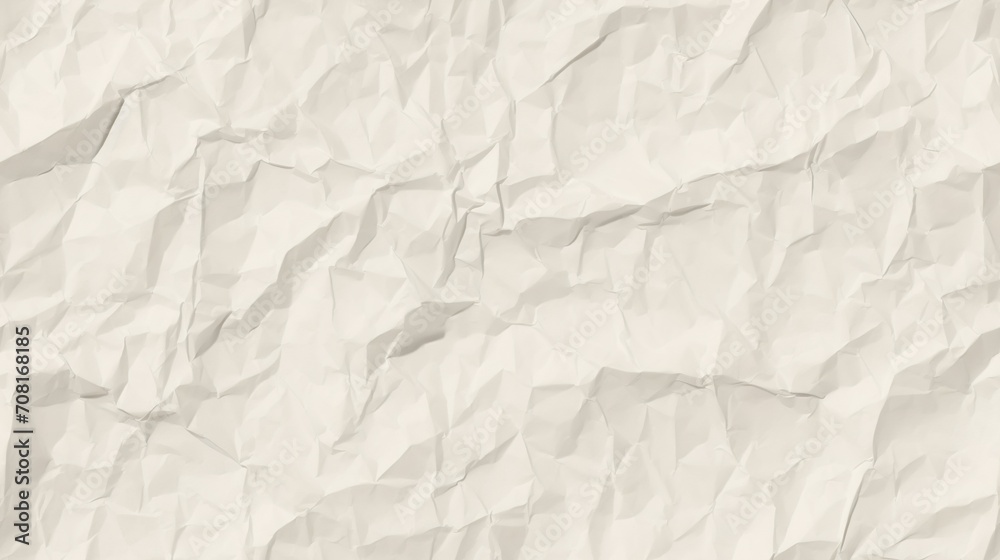 Fototapeta premium white crumpled paper background texture