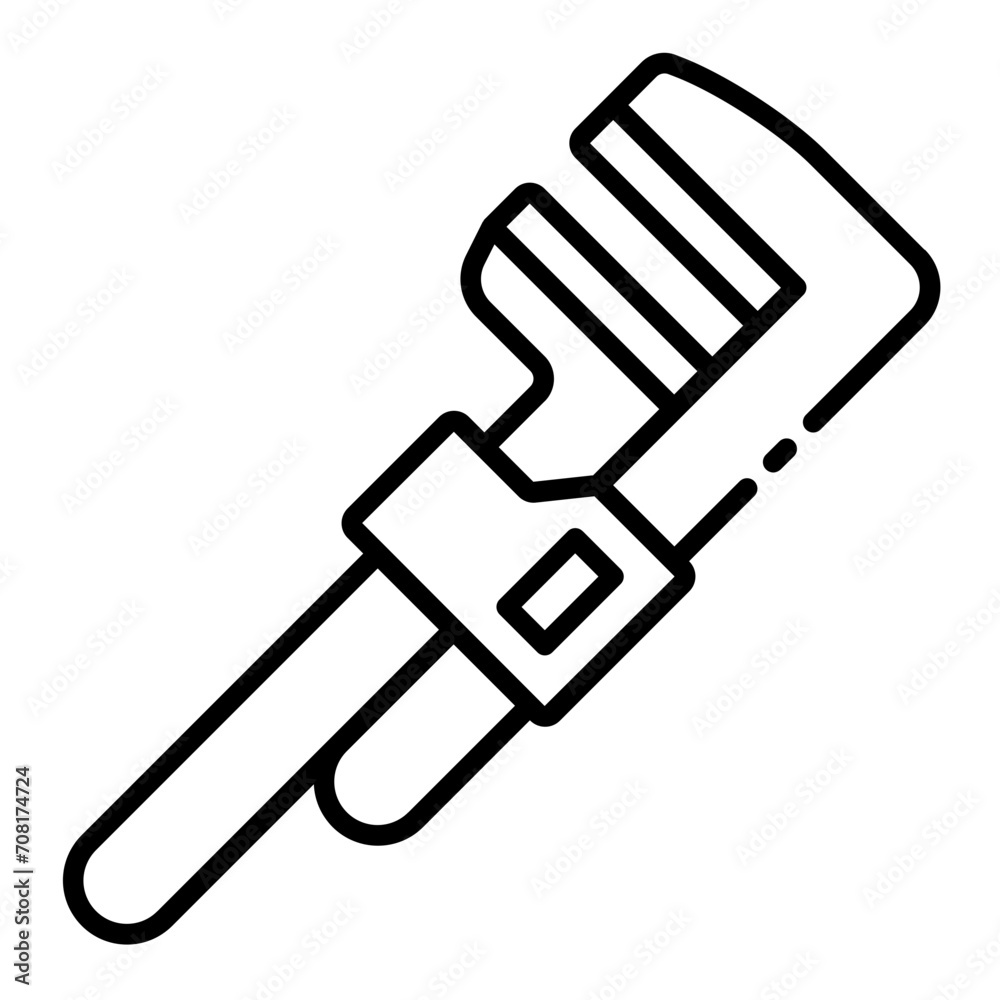 Pipe Wrench icon Pipe Wrench icon