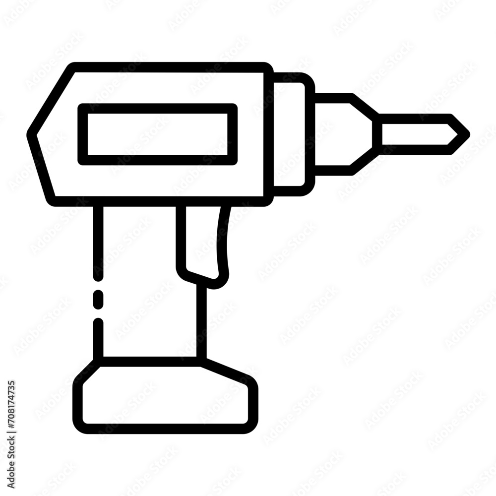 Electronic hand Drill icon Electronic hand Drill icon