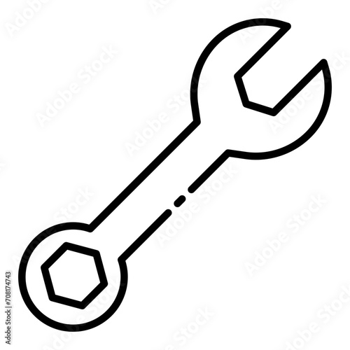 Wrench and spanner icon