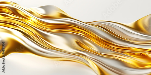 texture of golden abstract image with waves 