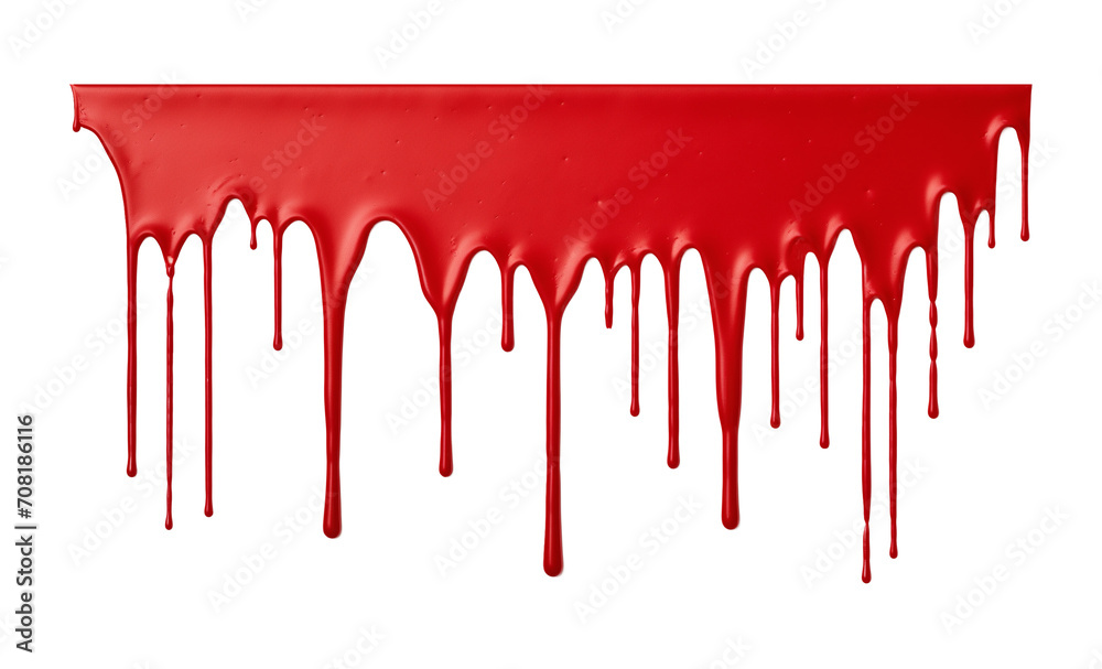 Red Paint Dripping On Wall Isolated on Transparent Background
Red Paint Dripping On Wall Isolated on Transparent Background