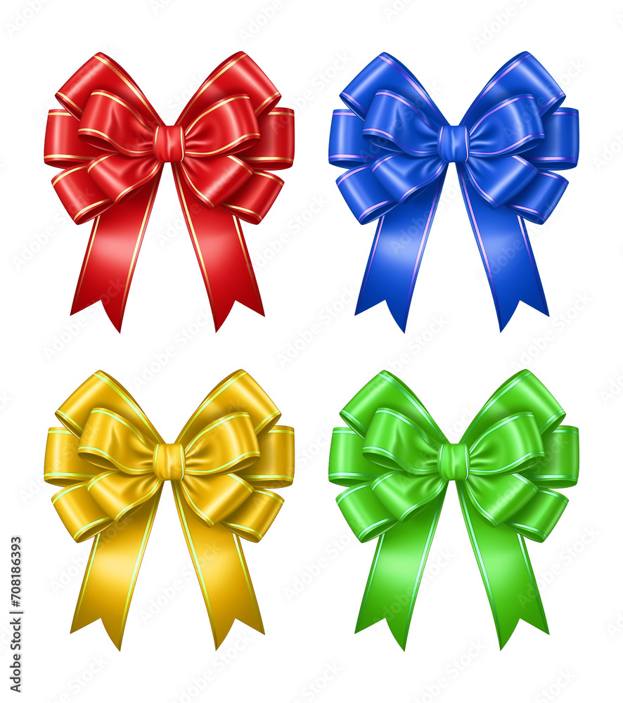 Ribbon Gift Bow Isolated on Transparent Background
Ribbon Gift Bow Isolated on Transparent Background