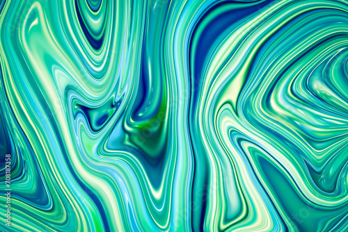 abstract green marble illustration background  liquid ink surface wave design backdrop wallpaper.