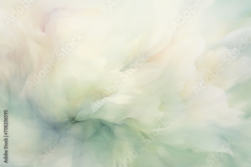 blend of green and white substances swirling together in motion, creating a dreamlike and ethereal aesthetic