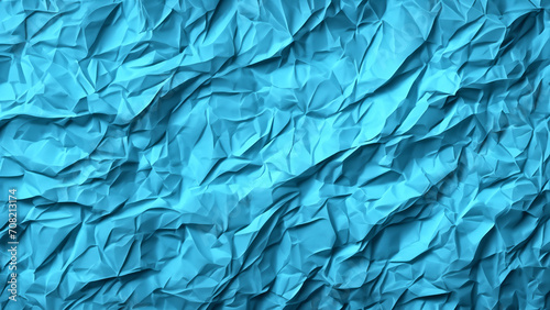 Wallpaper Mural Wrinkled blue paper texture - Generative AI Torontodigital.ca