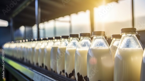A modern dairy farm utilizes a combination of solar and geothermal energy to power their operations, making it possible to produce highquality milk while reducing their reliance on traditional