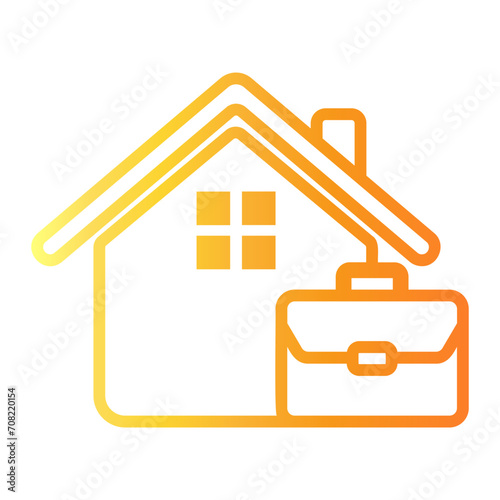 work from home icon