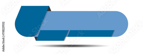 Simple Modern Lower Third In Blue For TV Shows, Streaming And Perfect For News