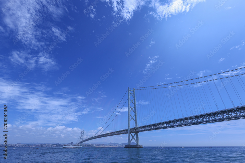 Fototapeta premium 明石海峡大橋