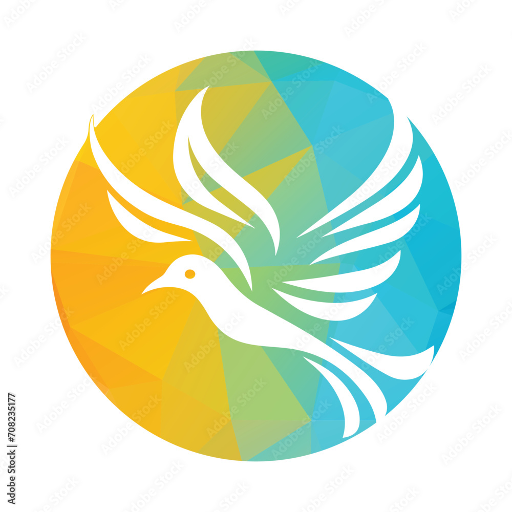 Fototapeta premium Bird Logo Design Vector Illustration