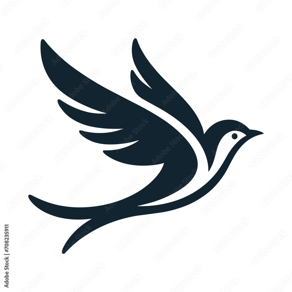 Bird Logo Design Vector Illustration Bird Logo Design Vector Illustration
